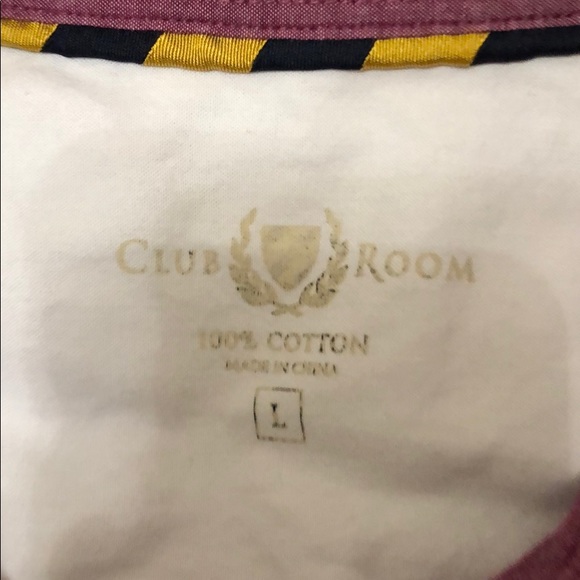 Club Room Men’s L/S Button Shirt Large - Picture 4 of 6